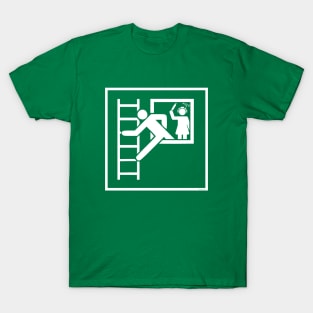 Angry Wife Emergency Exit  [Roufxis-TP] T-Shirt